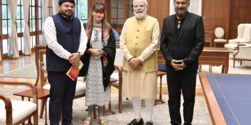 Pm Modi With The Kashmir File Team