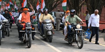 tiranga bike rally BJP