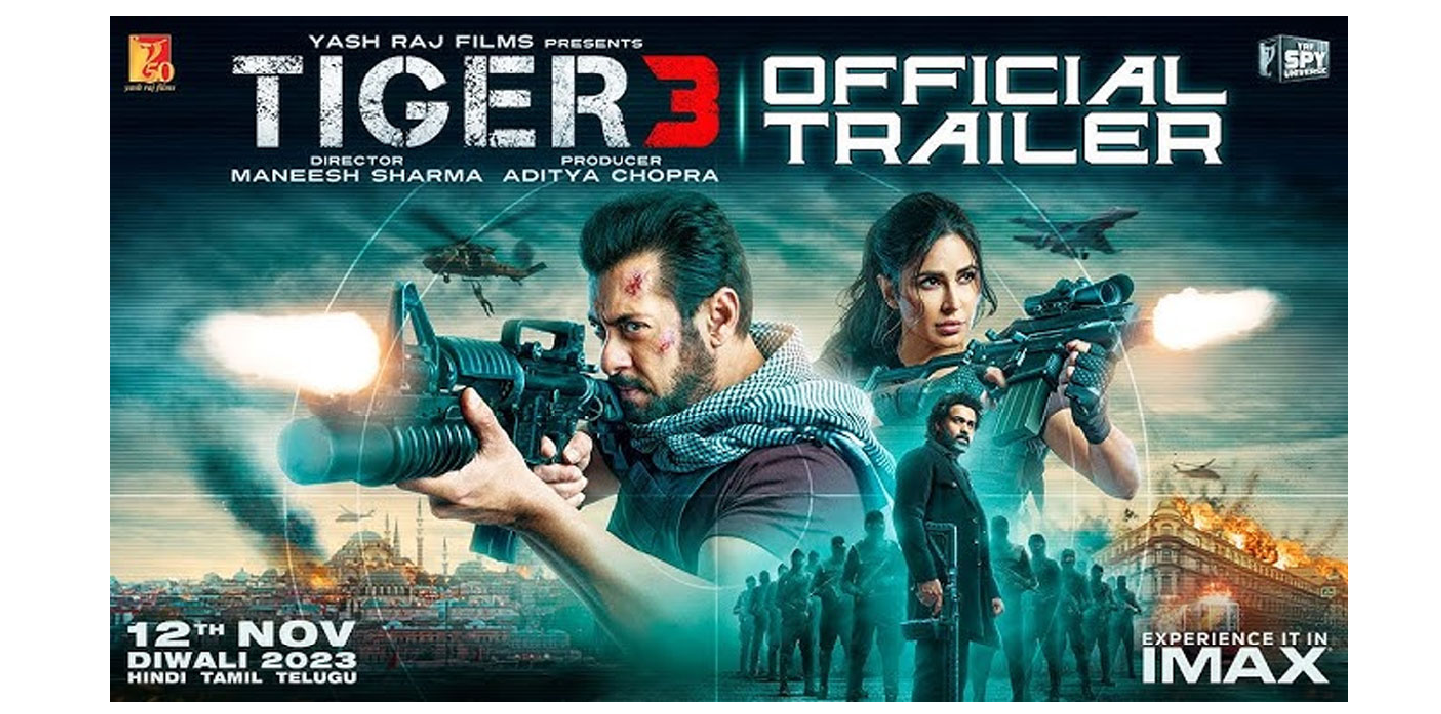 SalmanKhan KatrinaKaif EmraanHashmi Tiger3Trailer Tiger3